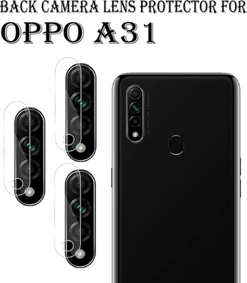 ejzatex Back Camera Lens Glass Protector for OPPO A31(Pack of: 3)