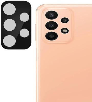 YAFILO Back Camera Lens Glass Protector for Samsung Galaxy A23 Anti-Scratch Glass [Easy Installation] Black(Pack of: 1)