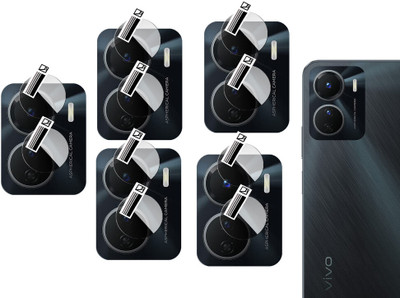DAFFIN Back Camera Lens Glass Protector for Vivo Y16(Pack of: 5)