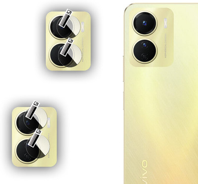 EZGER Back Camera Lens Glass Protector for Vivo Y16(Pack of: 2)
