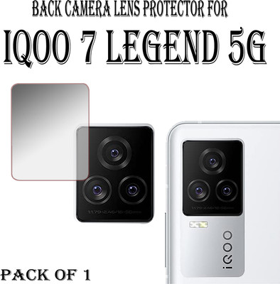 EJZATEX Back Camera Lens Glass Protector for IQOO 7 LEGEND 5G(Pack of: 1)