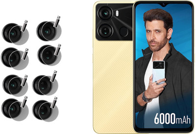 EZGER Back Camera Lens Glass Protector for Itel P40(Pack of: 4)