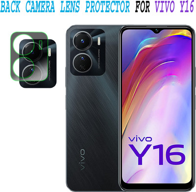 ejzatex Back Camera Lens Glass Protector for VIVO Y16(Pack of: 1)