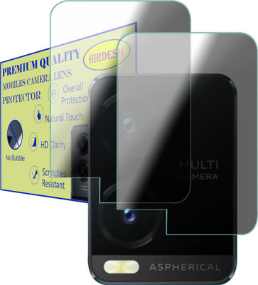 HIRDESH Back Camera Lens Glass Protector for Vivo T1X(Pack of: 2)