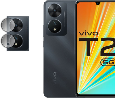 EJZATEX Back Camera Lens Glass Protector for Vivo T2 5G, BACK CAMERA LENS(Pack of: 1)