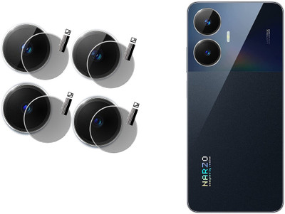 DAFFIN Back Camera Lens Glass Protector for realme narzo N55(Pack of: 2)
