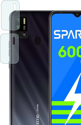 MOKPLZ Back Camera Lens Glass Protector for TECNO SPARK 6 AIR(Pack of: 2)
