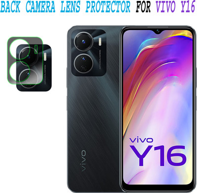ejzatex Back Camera Lens Glass Protector for VIVO Y16(Pack of: 1)