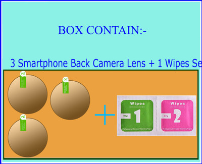 HIDEOUS Back Camera Lens Glass Protector for vivo X100 Pro 5G(Pack of: 3)