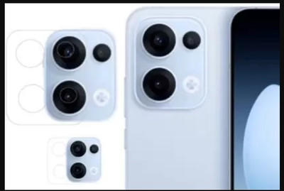 LIGHTWINGS Back Camera Lens Glass Protector for Back Camera Lens OPPO RENO 13 5G CAMERA LENS ( PACK OF 2)(Pack of: 2)