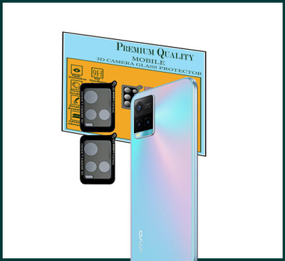 DAFFIN Back Camera Lens Glass Protector for Vivo Y33T(Pack of: 2)