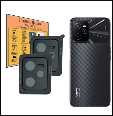 DAFFIN Back Camera Lens Glass Protector for Realme Narzo 50A Prime(Pack of: 2)