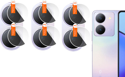 DAFFIN Back Camera Lens Glass Protector for vivo Y27 5G(Pack of: 3)