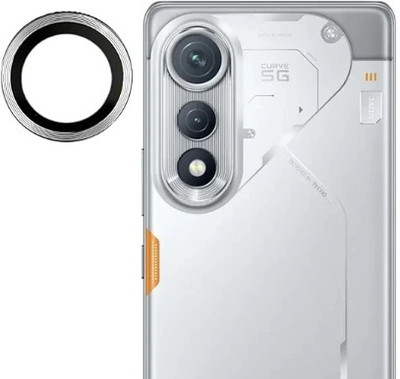 KHR Back Camera Lens Ring Guard Protector for Tecno POVA CURVE 5G Alloy Ring, Edge to Edge Coverage and Easy Installation(Pack of: 1)