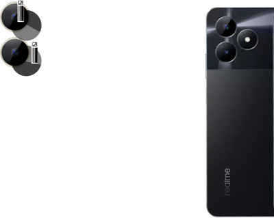 DAFFIN Front Camera Lens Glass Protector for realme C53(Pack of: 1)