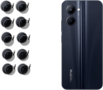DAFFIN Back Camera Lens Glass Protector for realme C33(Pack of: 5)