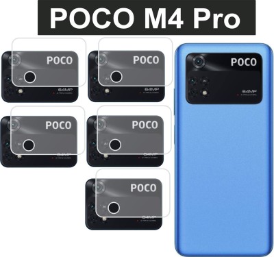 REJITEENO Camera Lens Protector for Xiaomi Poco M4 Pro(Pack of 5)