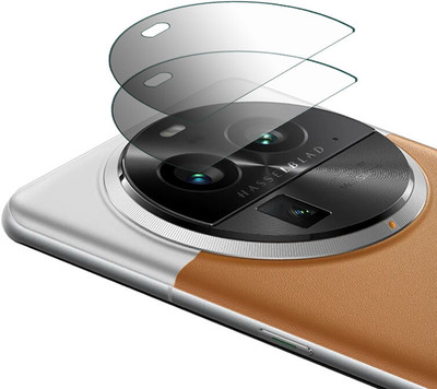 YCHROZE Back Camera Lens Glass Protector for Oppo Find X6 Pro(Pack of: 2)