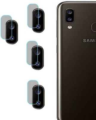 LIGHTWINGS Back Camera Lens Glass Protector for Samsung Galaxy A20(Pack of: 4)