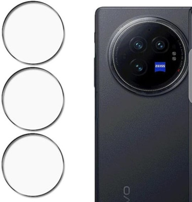DB Back Camera Lens Glass Protector for VIVO X FOLD 3 PRO CAMERA LENS (PACK OF 3)(Pack of: 3)