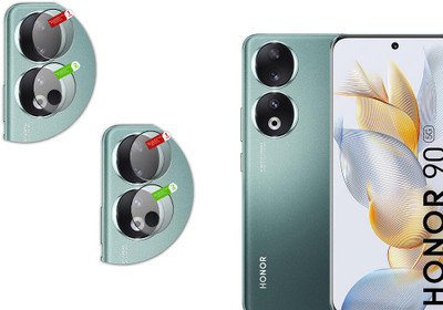 HIDEOUS Back Camera Lens Glass Protector for Honor 90 5G(Pack of: 2)