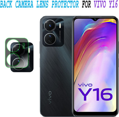EJZATEX Back Camera Lens Glass Protector for VIVO Y16(Pack of: 1)