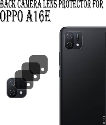 EJZATI Back Camera Lens Glass Protector for OPPO A16E(Pack of: 3)