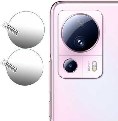 Screenprotector Back Camera Lens Glass Protector for Xiaomi 13 Lite CAMERA LENS PROTECTOR(Pack of: 2)