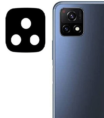 VOSKI Back Camera Lens Glass Protector for Vivo Y72 5G Edge To Edge 5D Camera Lens Protector(Pack of: 1)