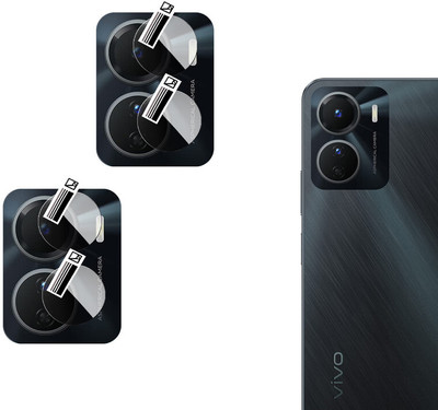 EZGER Back Camera Lens Glass Protector for Vivo Y16(Pack of: 2)