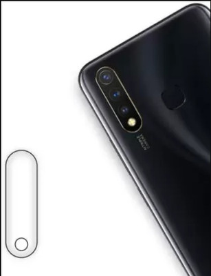 LIGHTWINGS Back Camera Lens Glass Protector for Back Camera Lens Glass Protector for Vivo Y19, Vivo U20 (Pack of 1)(Pack of: 1)