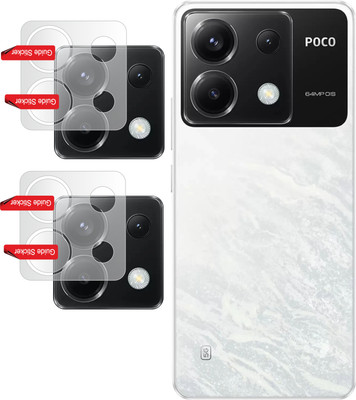 TRUSTin.ONLINE Back Camera Lens Glass Protector for POCO X6 5G, X6 5G, {CAMERA GLASS}(Pack of: 2)