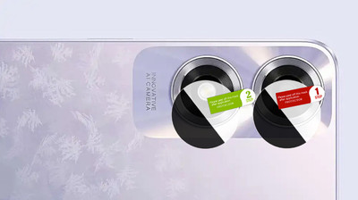 DAFFIN Back Camera Lens Glass Protector for Oppo A2x(Pack of: 1)