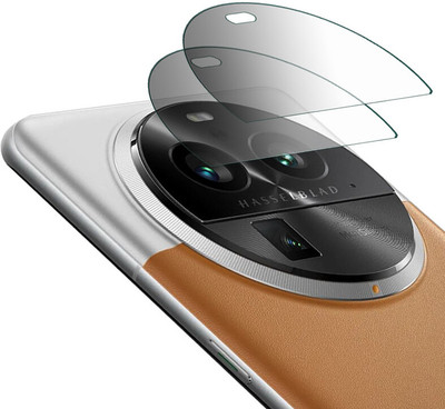 HIRDESH Back Camera Lens Glass Protector for Oppo Find X6 Pro(Pack of: 2)