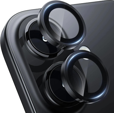 prozzile Back Camera Lens Glass Protector for iPhone 16, iPhone 16 Plus(Pack of: 1)