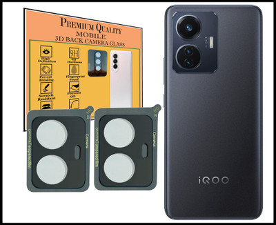 DAFFIN Back Camera Lens Glass Protector for iQOO Z6 44W(Pack of: 2)