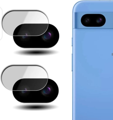Ahwaveeda Back Camera Lens Glass Protector for GOOGLE PIXEL 8A 5G CAMERA LENS (PACK OF 2)(Pack of: 2)