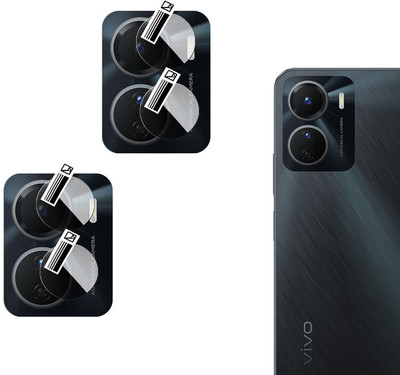 DAFFIN Back Camera Lens Glass Protector for Vivo Y16(Pack of: 2)