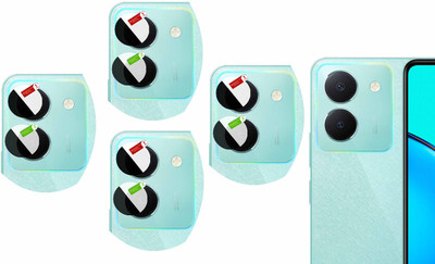 DAFFIN Back Camera Lens Glass Protector for VIVO Y27S(Pack of: 4)