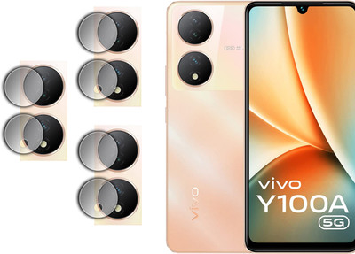 EJZATI Back Camera Lens Glass Protector for VIVO Y100A 5G, BACK CAMERA LENS(Pack of: 3)