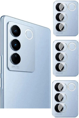 Vigorous Back Camera Lens Glass Protector for Vivo V27 Pro 5G(Pack of: 3)