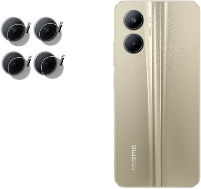DAFFIN Back Camera Lens Glass Protector for realme C33(Pack of: 2)