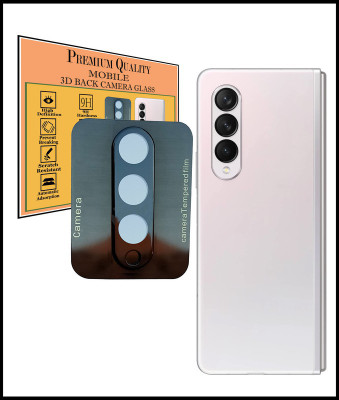 Ychroze Back Camera Lens Glass Protector for Samsung Galaxy Z Fold 3(Pack of: 1)