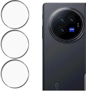 DB Back Camera Lens Glass Protector for VIVO X FOLD 3 CAMERA LENS ( PACK OF 3)(Pack of: 3)