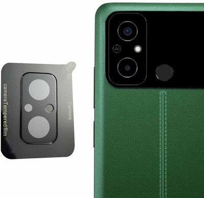 HIRDESH Back Camera Lens Glass Protector for Poco C55 CAMERA(Pack of: 1)