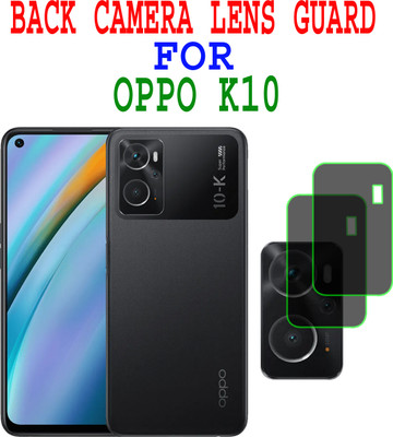 EJZATI Back Camera Lens Glass Protector for OPPO K10(Pack of: 2)