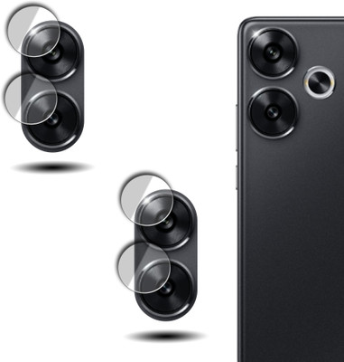 Mobtek Back Camera Lens Glass Protector for Poco F6 5G(Pack of: 2)