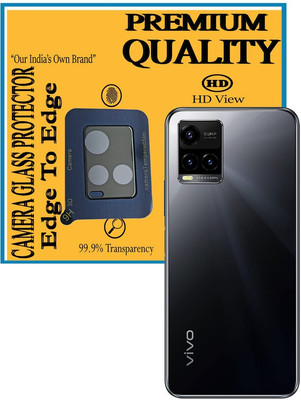 Hideous Back Camera Lens Glass Protector for Vivo Y33s(Pack of: 1)