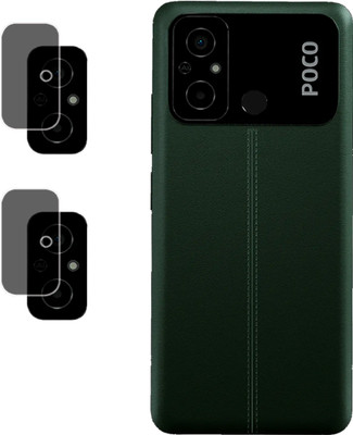 EJZATI Back Camera Lens Glass Protector for POCO C55(Pack of: 2)