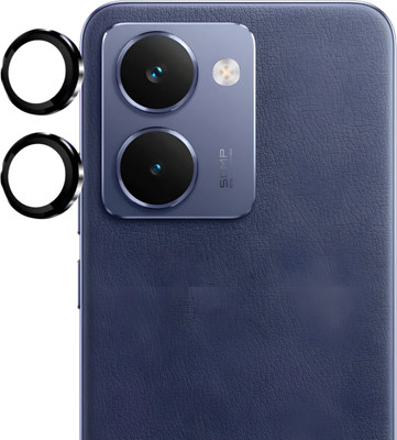 SCRENZO Back Camera Lens Ring Guard Protector for Realme P3 Ultra 5G, Black Camera Ring For realme P3 Ultra[Precise-Cut,(Pack of: 1)